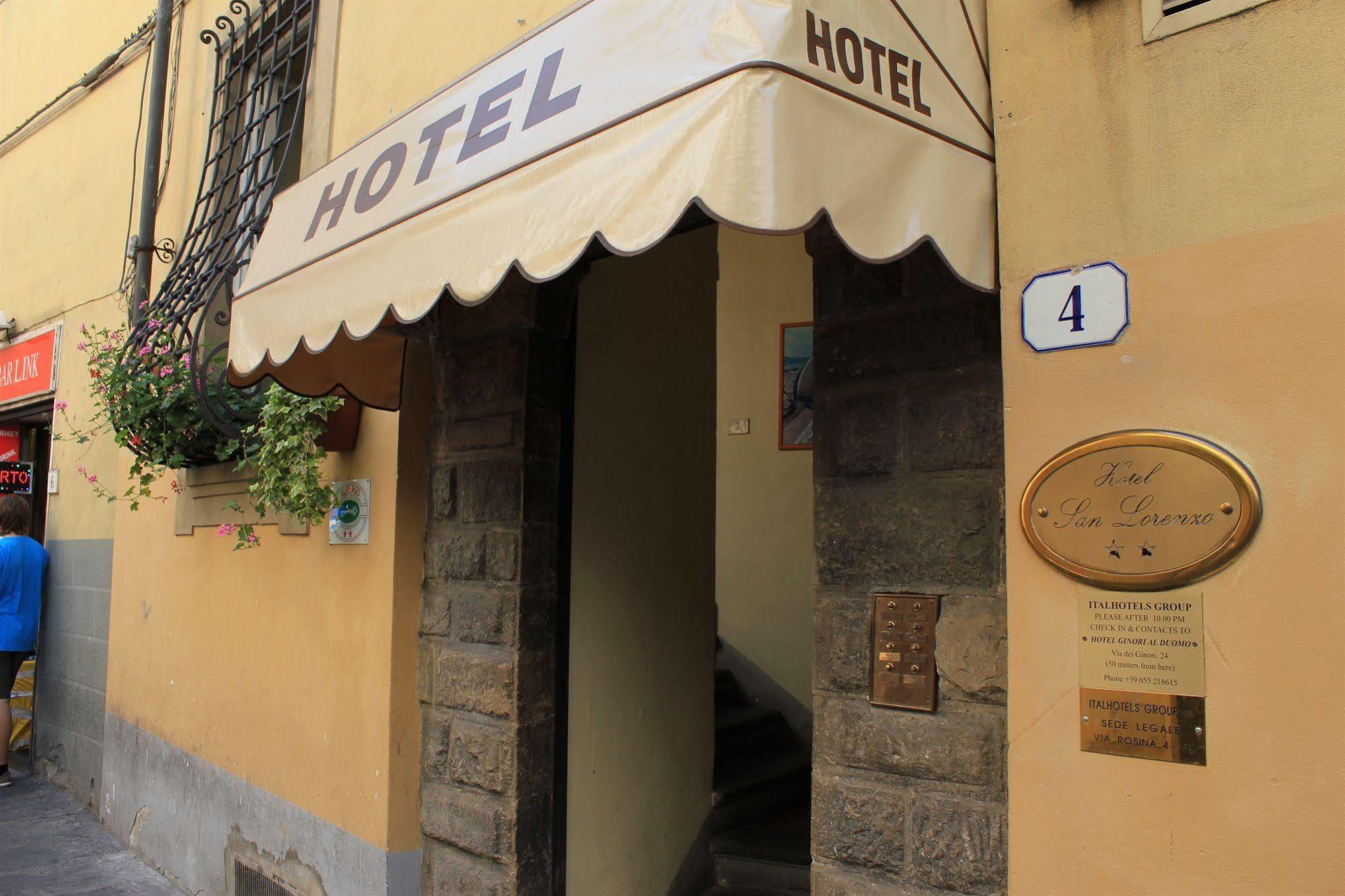 Hotel San Lorenzo Florenz Exterior foto